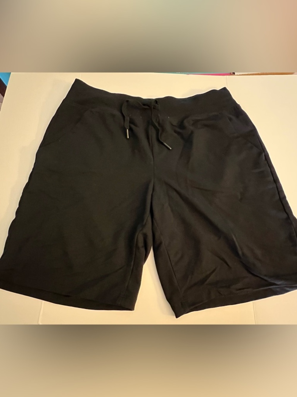 Athletic Works Shorts Women Size Medium 8-10 Black